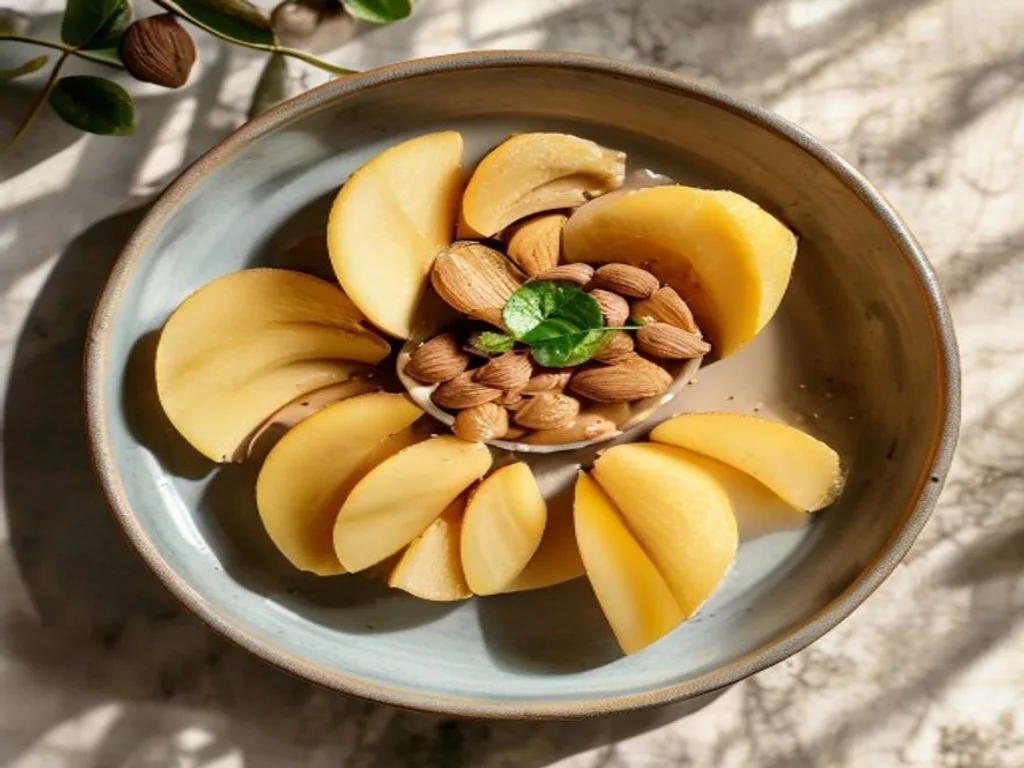 Apple Slices with Almond Butter