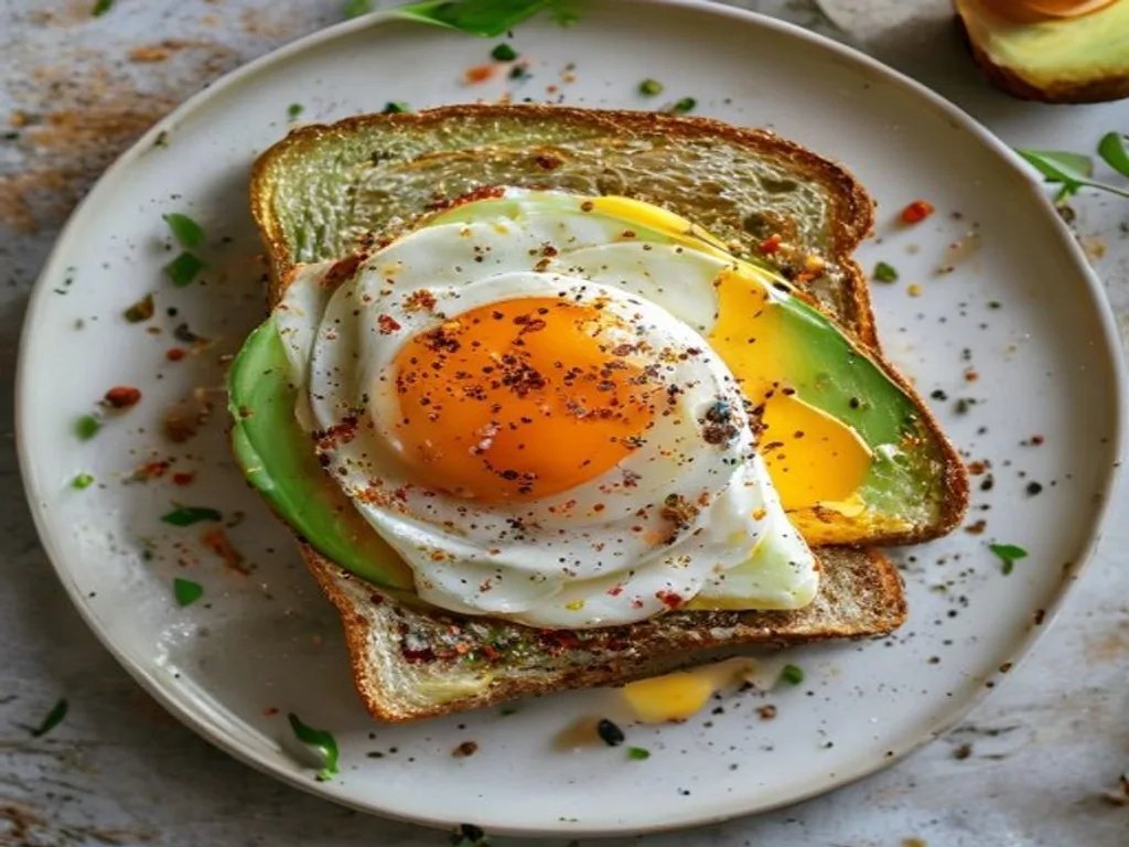 Avocado Toast with Poached Egg