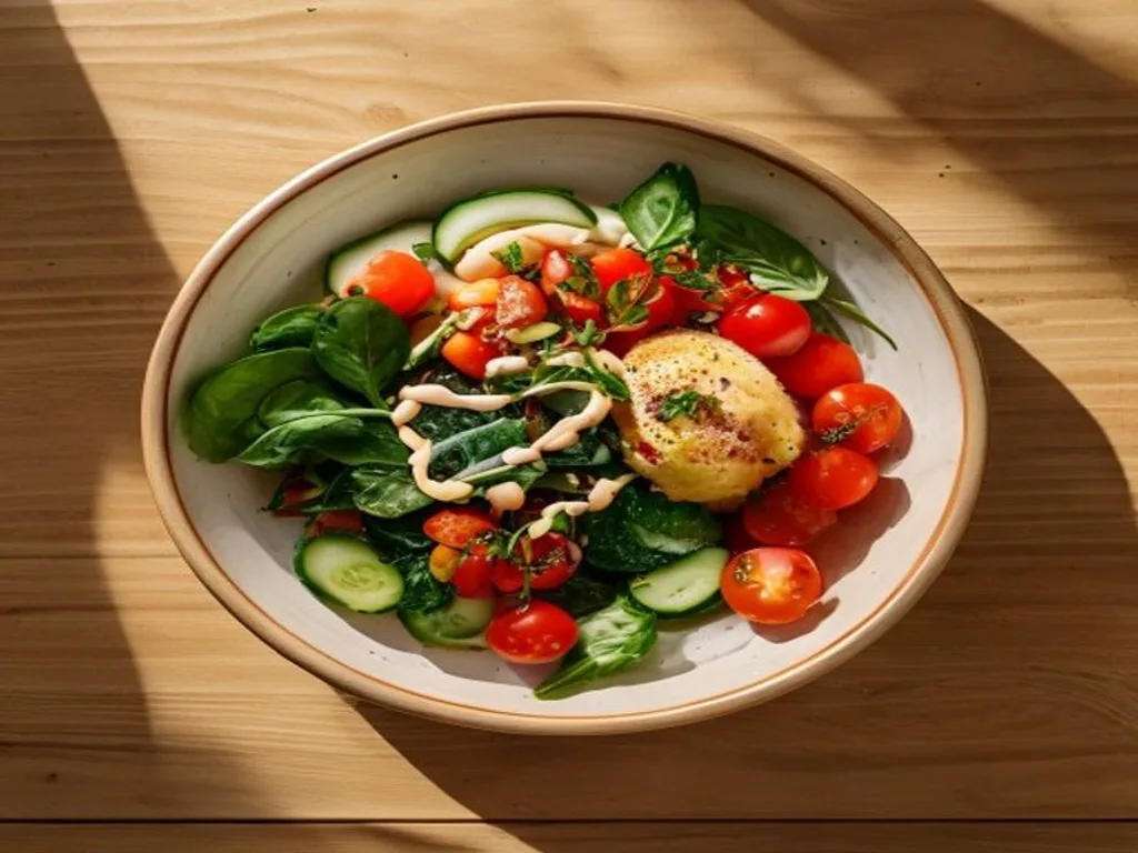 Chicken & Chickpea Tahini Bowl