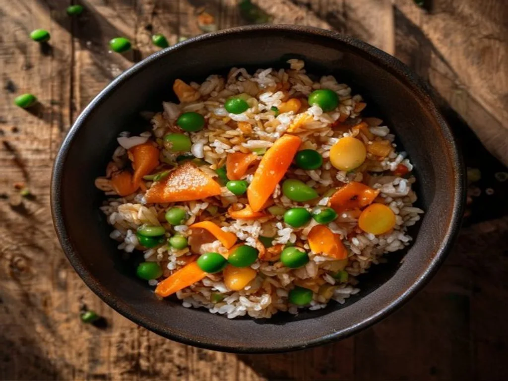 Lighter Chicken Fried Rice