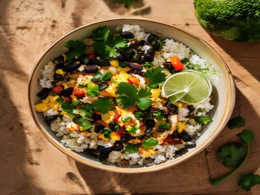 Cilantro-Lime Chicken Rice Bowl