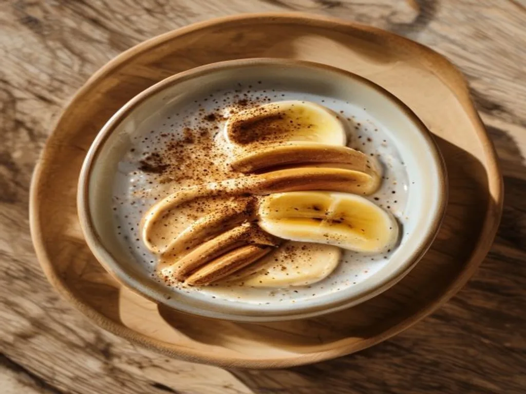 Classic Oatmeal with Banana & Almond Butter