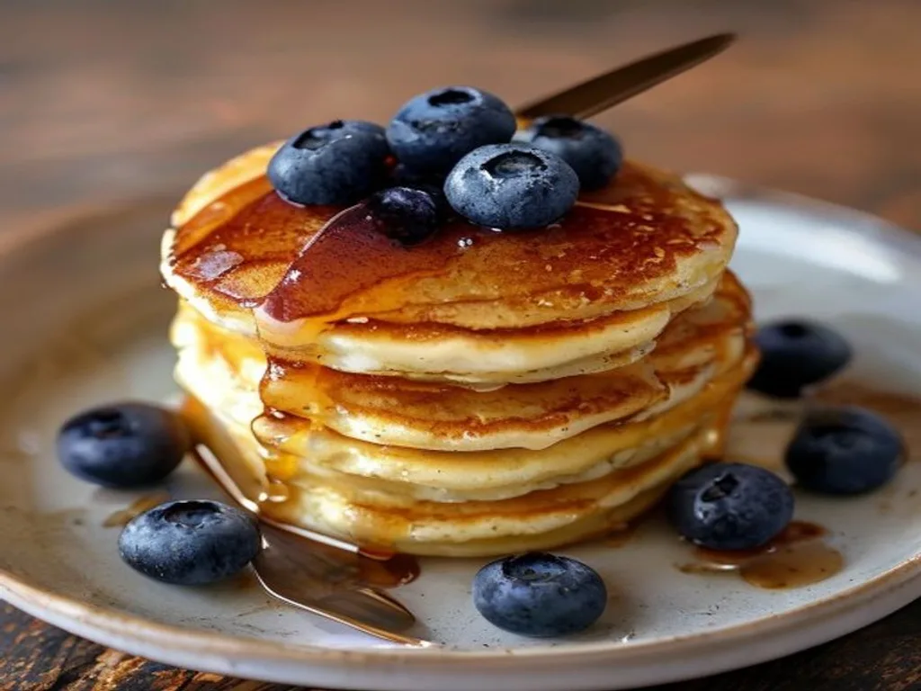 Cottage Cheese Protein Pancakes