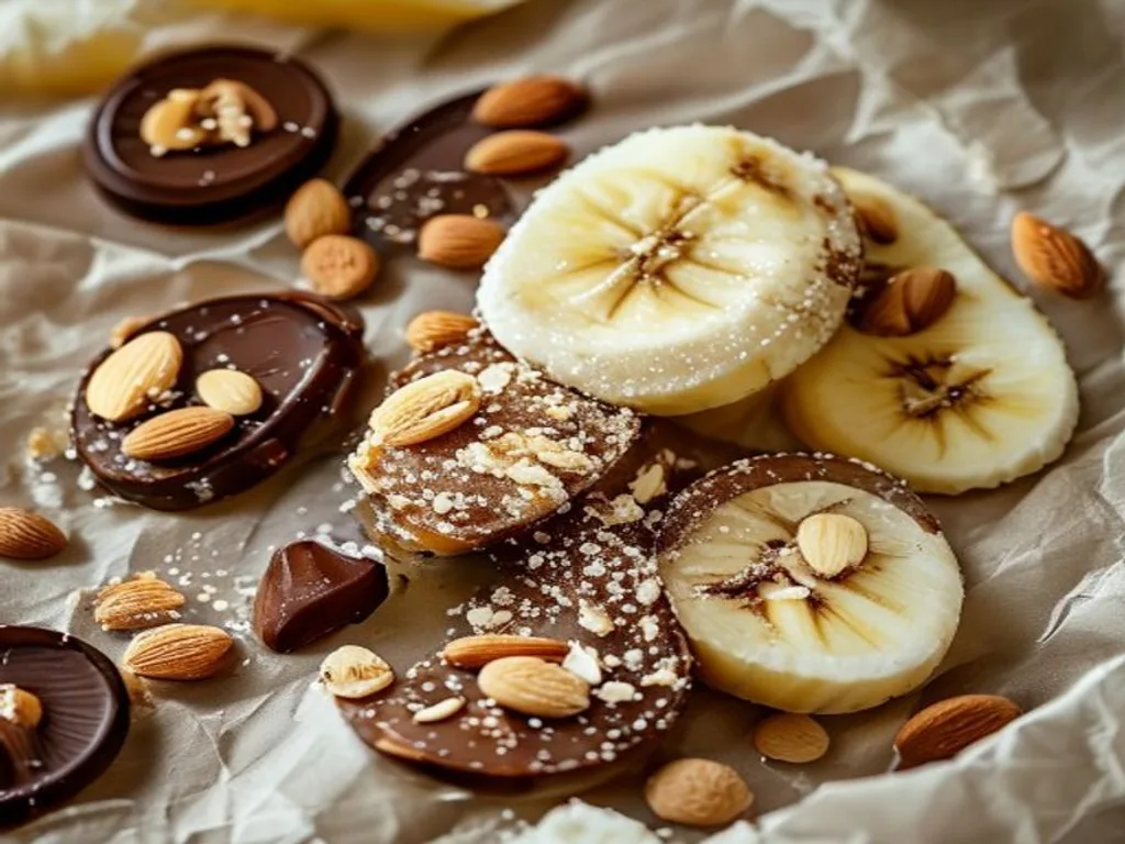 Dark Chocolate Banana Bites