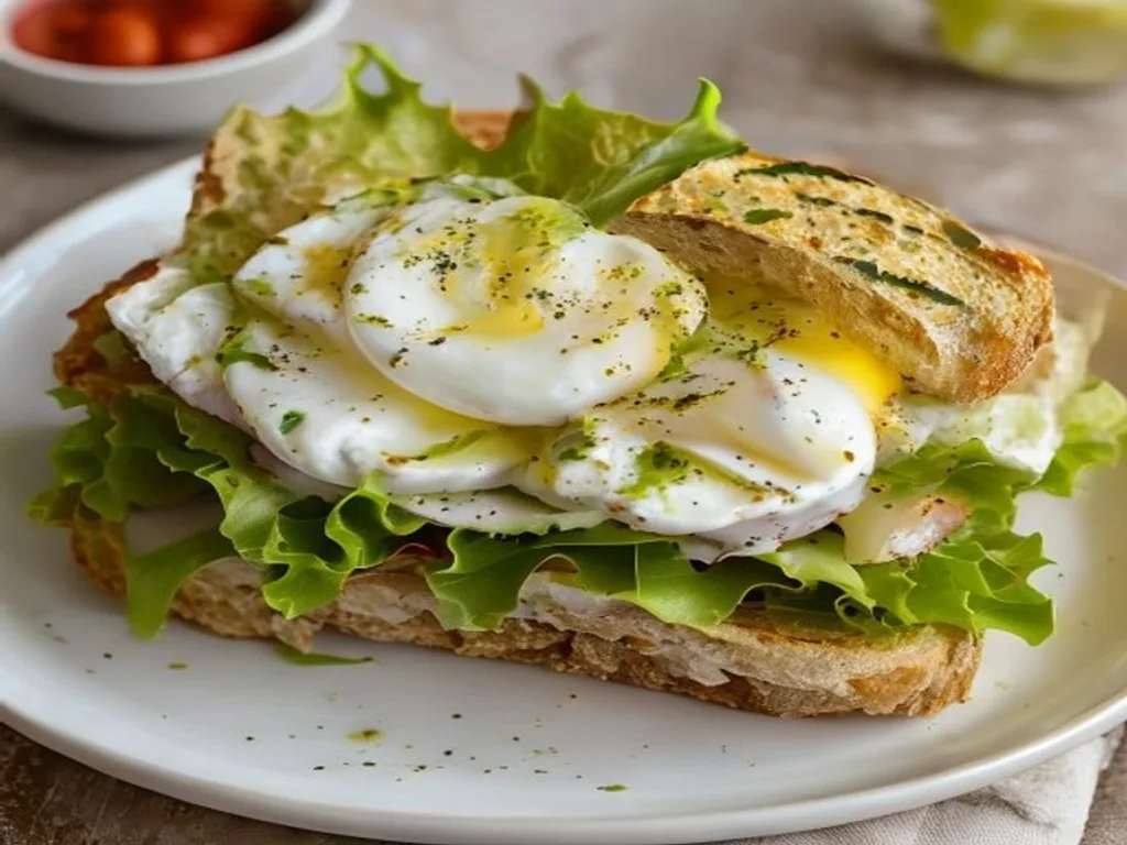 Light Egg Salad Sandwich