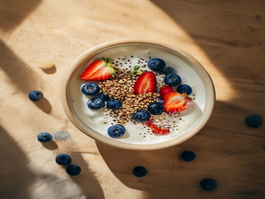 Greek Yogurt Berry Power Bowl