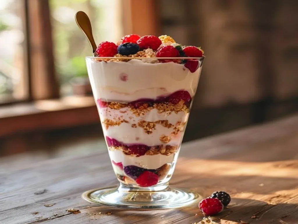 Greek Yogurt & Homemade Granola Parfait
