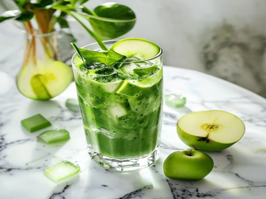 Green Apple & Spinach Smoothie