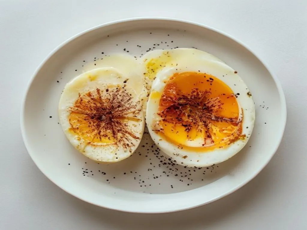 Hard-Boiled Eggs with Cracked Pepper