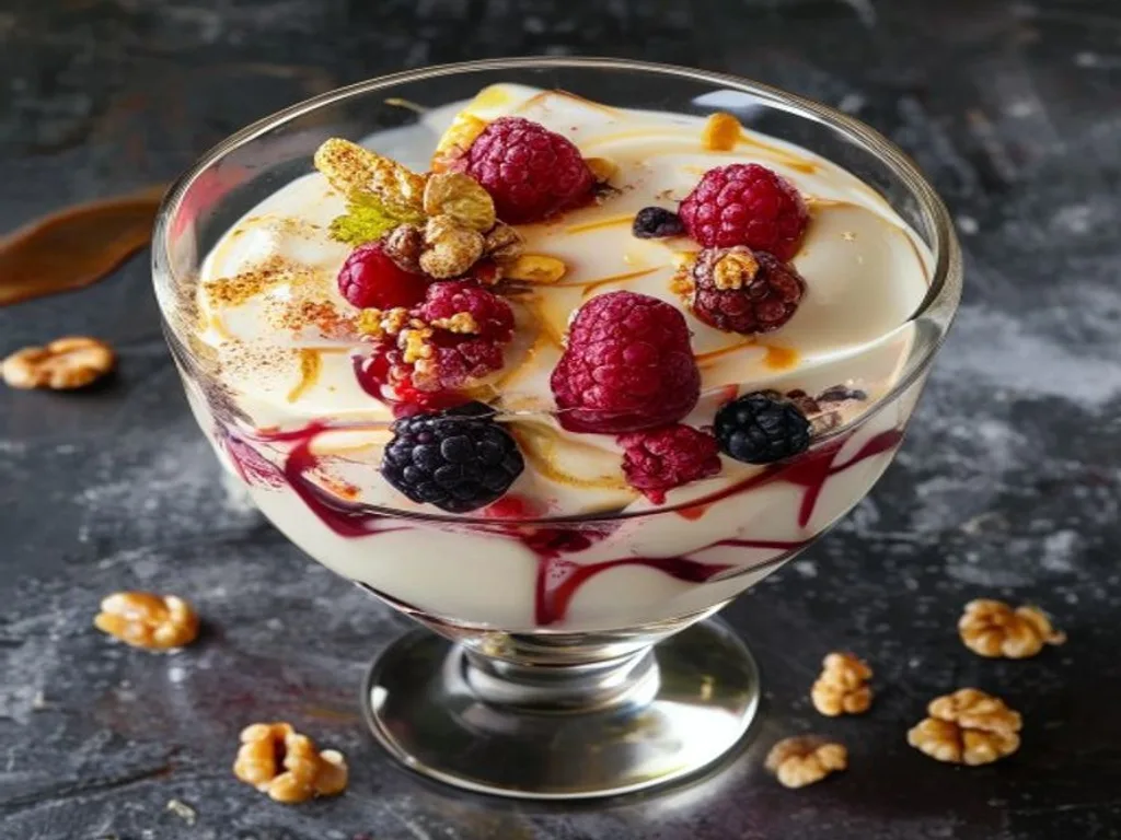 Honey-Yogurt Berry Parfait