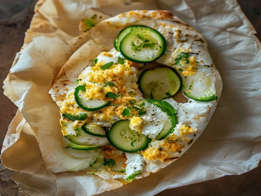 Mediterranean Breakfast Wrap