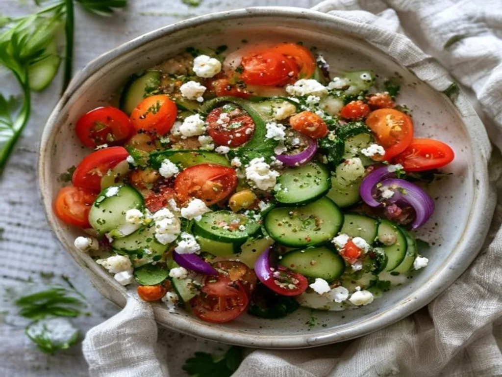 Mediterranean Chickpea Salad