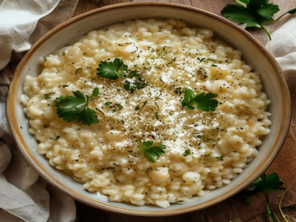 Mushroom & Barley Risotto