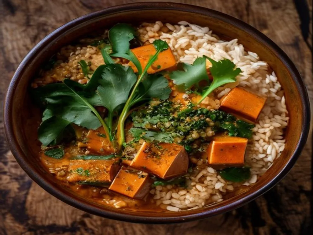 One-Pot Tofu & Chickpea Curry