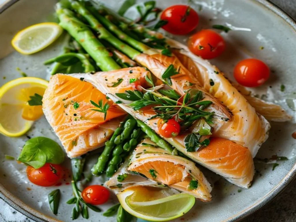 Salmon en Papillote with Lemon & Dill