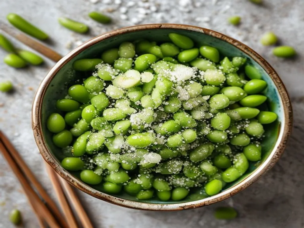 Salted Edamame