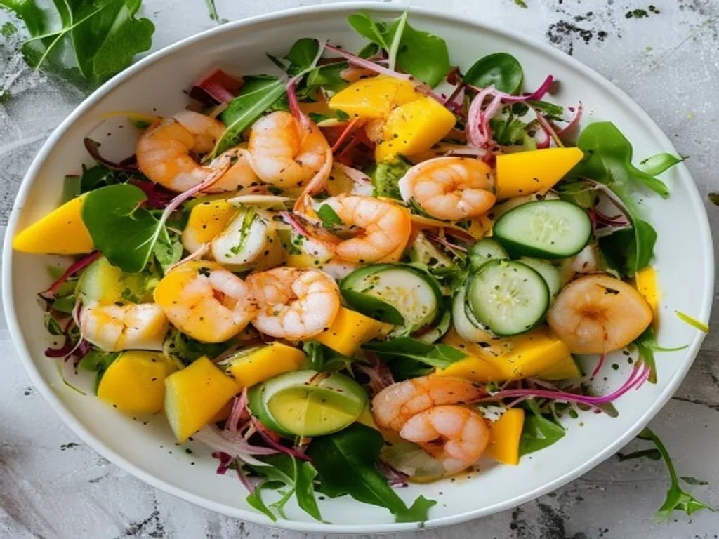 Shrimp & Mango Salad