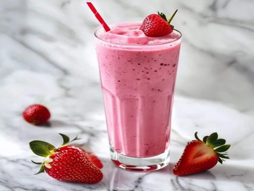Strawberry-Banana Protein Smoothie
