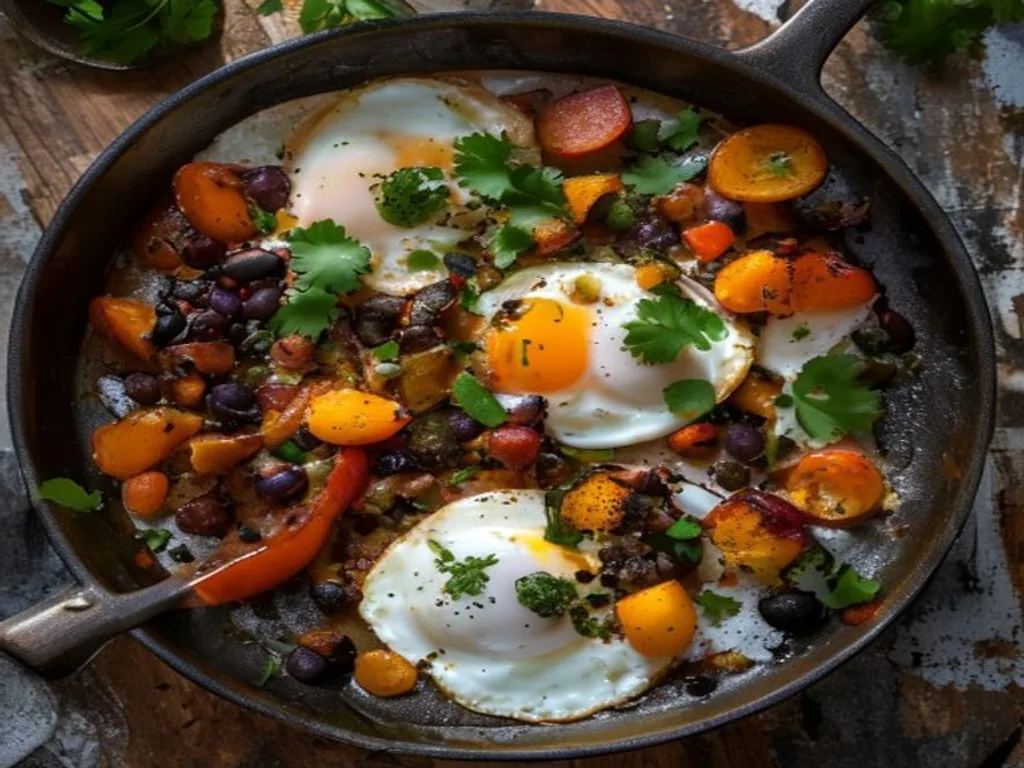 Sweet Potato & Black Bean Hash