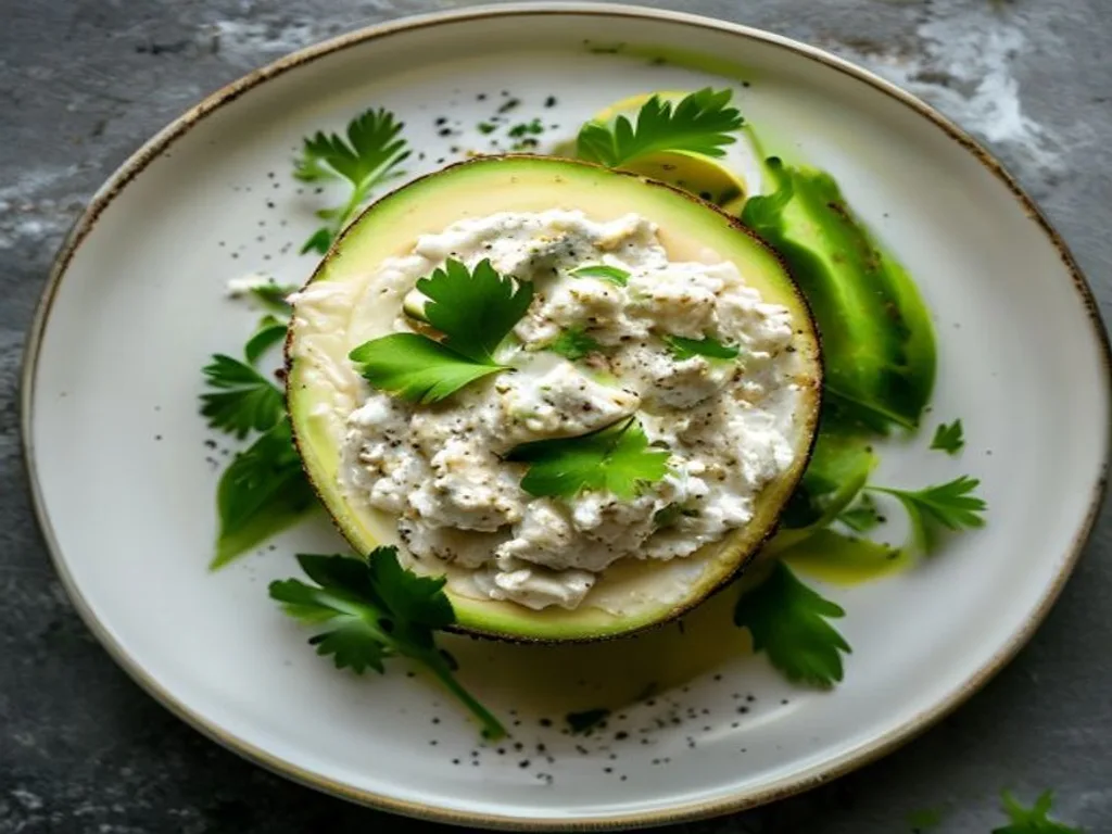 Tuna-Stuffed Avocado