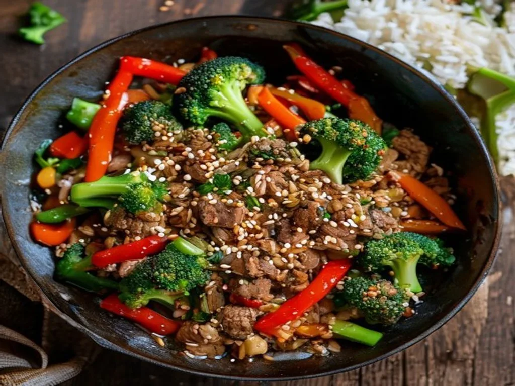 Turkey & Veggie Stir-Fry