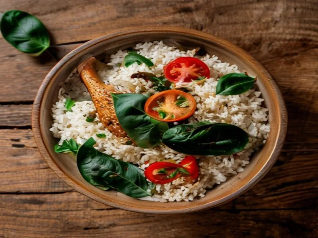 Tuscan Turkey & White Bean Rice Bowl