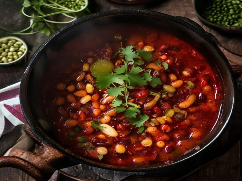 Vegetarian Three-Bean Chili